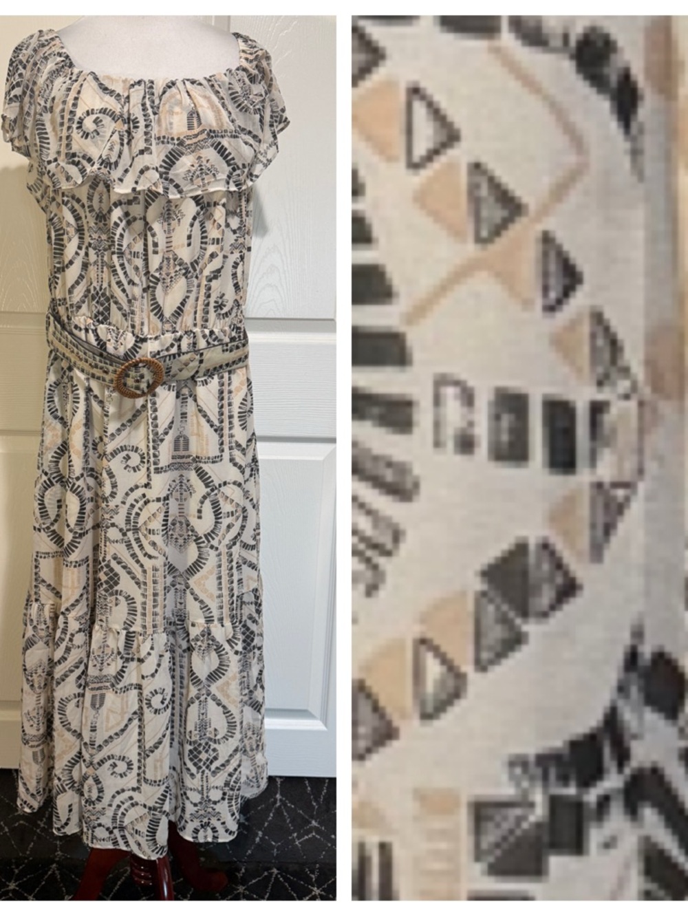 NWT! Limited Edition! City Chic maxi exotic style dress